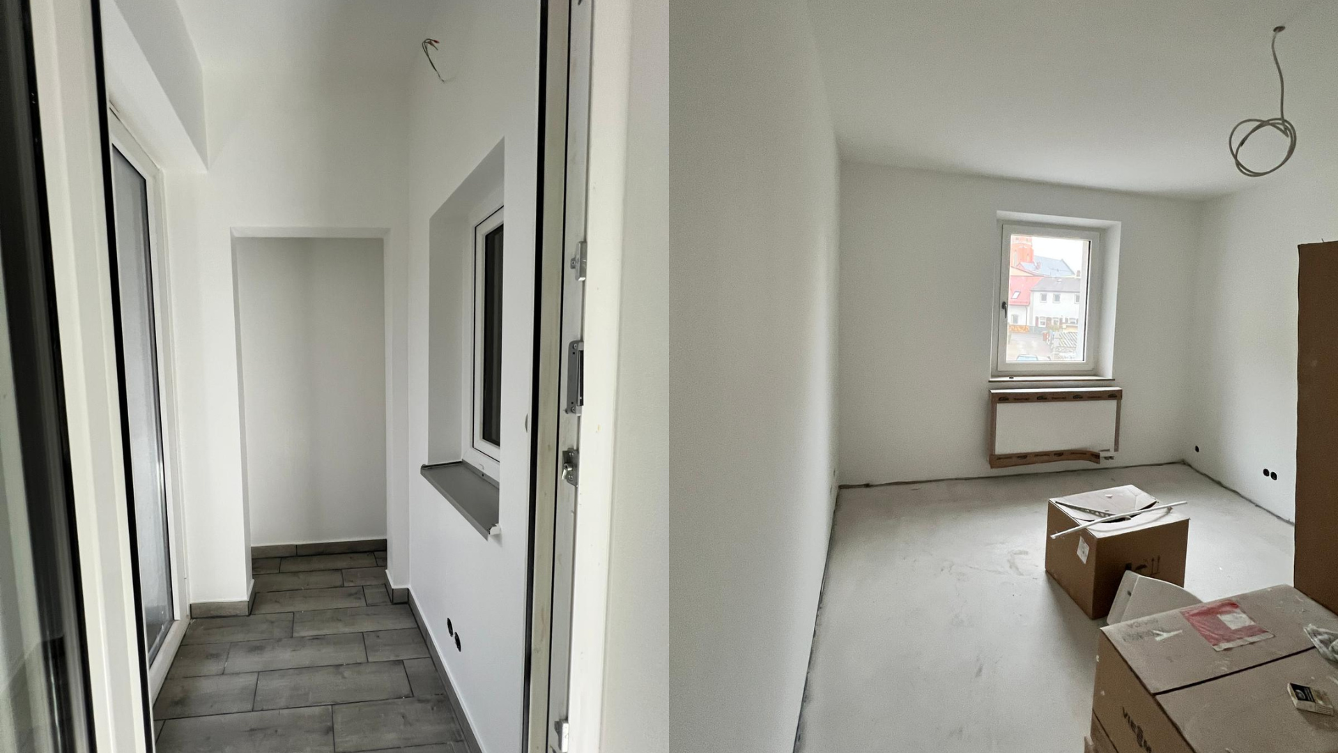 Wohnungssanierung im Innenbereich von Decken Wände und vom Bodenaufbau. - Projekt 1